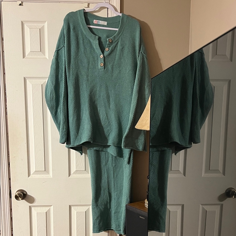 Beachwear Top and Pants Set
